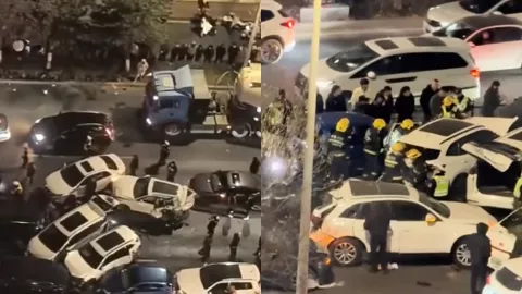 秦皇岛北环路车祸