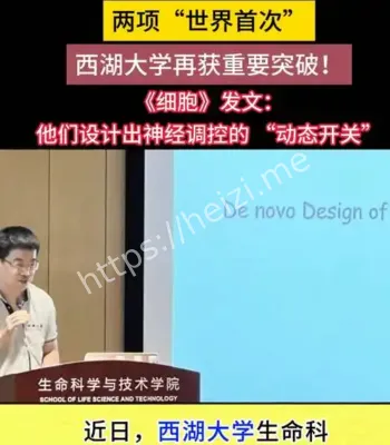 西湖大学成果曝光